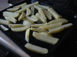 chips after par-boiling (stage 1)
